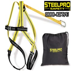 تصویر کمربند ایمنی با لنیارد Steelpro Safety مدل KIT/E